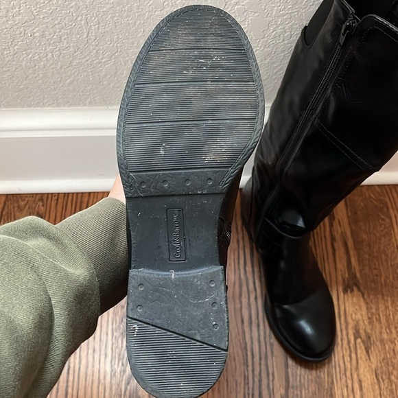 Croft and Barrow Ortholite tall black boots. Size 7.5 - Picture 3 of 3